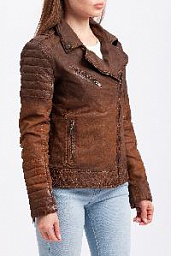 Куртка Mauritius Nylla Embroidered Leather Jacket