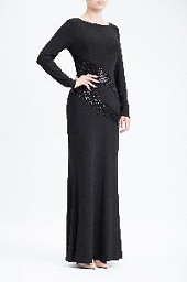 Платье Ralph Lauren Womens Sequin Trim Gown Dress